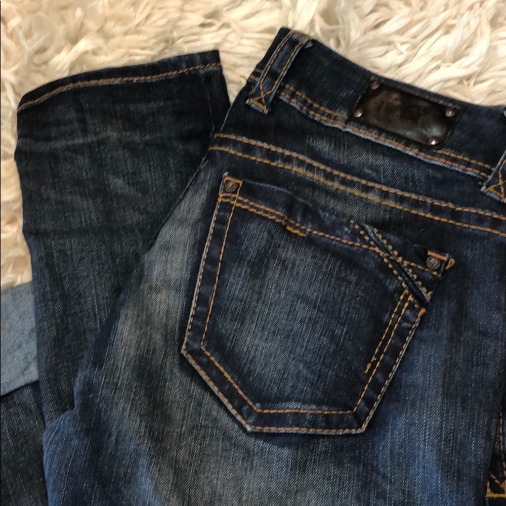 Buckle Black Skinny Jeans